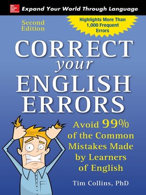 cover image of Correct Your English Errors